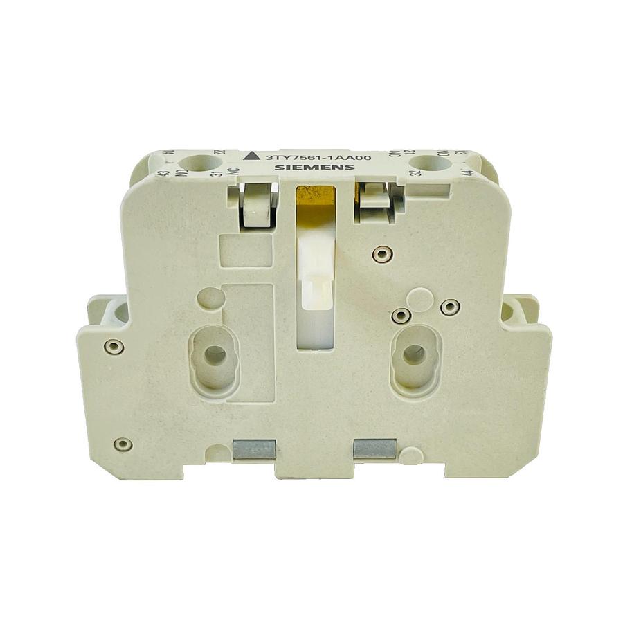 Used SIEMENS 3TY7 561-1AA00 AUXILIARY SWITCH 11 1NO+1NC NEW OPEN BOX FULLY FUNCTIONAL