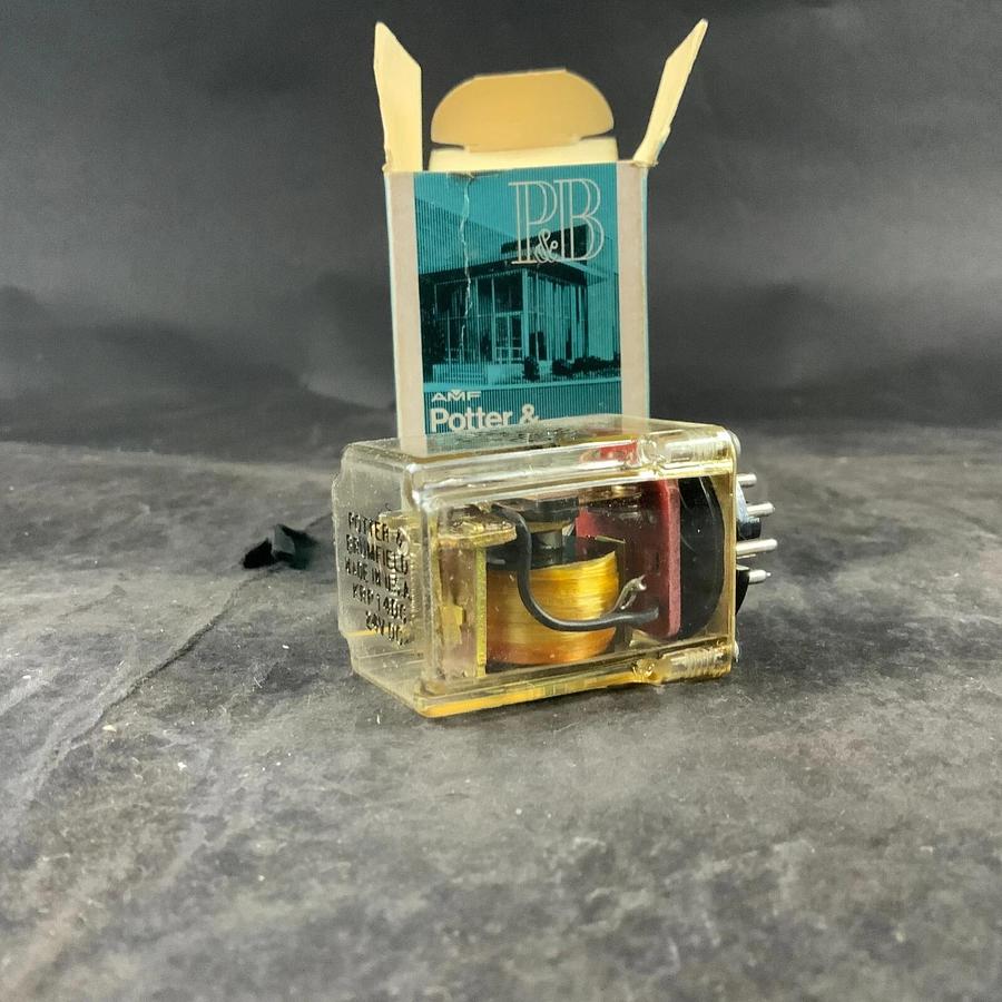 Used POTTER & BRUMFIELD KRP14DG-24 VDC RELAY ($12 OBO)