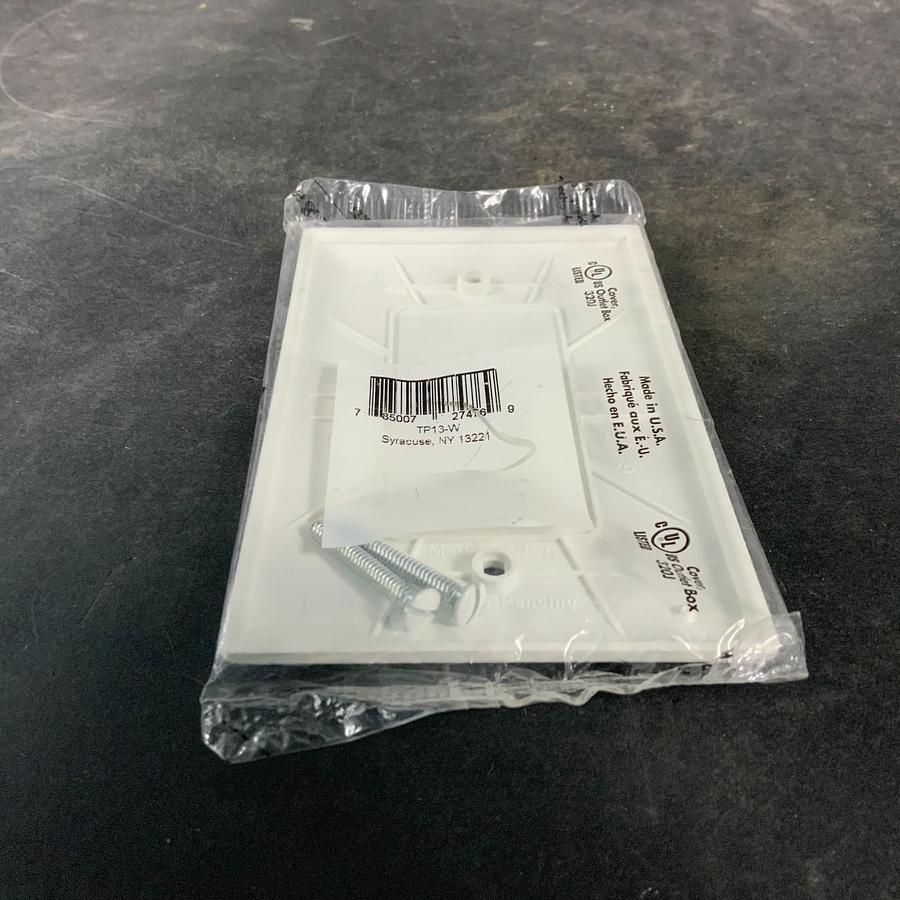 LEGRAND TP13-W SWITCH PLATE ($5 OBO)