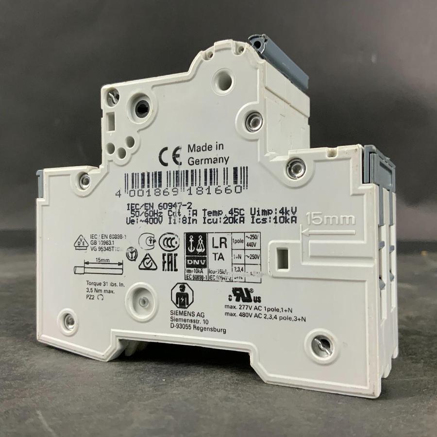Used SIEMENS 5SY4216 C16 CIRCUIT BREAKER ($20 OBO)