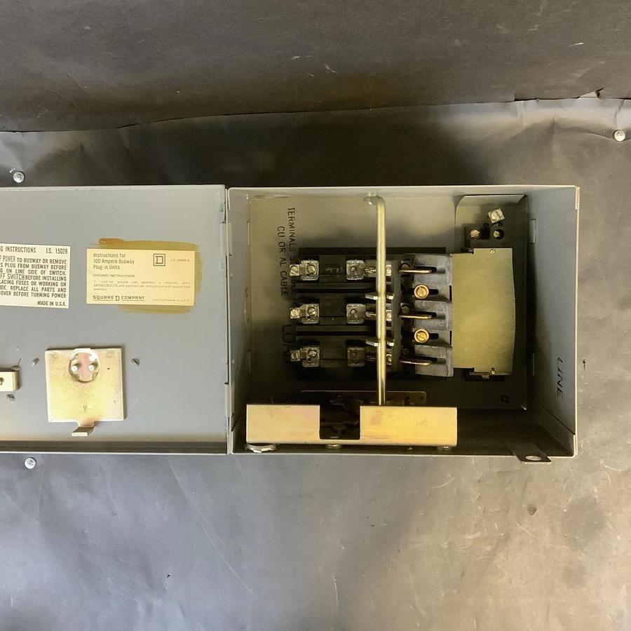 Used SQUARE D FAN-321 FUSIBLE BUS PLUG ($50 OBO)