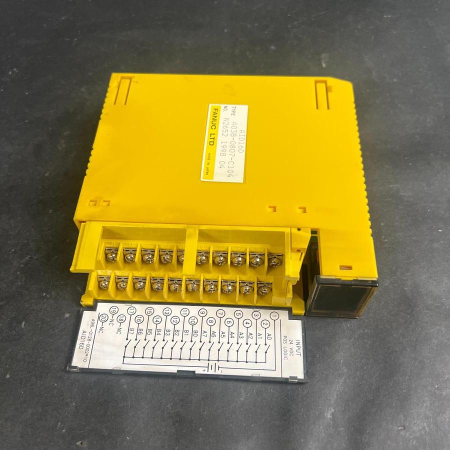 Used FANUC LTD A03B-0807-C104 INPUT MODULE ($18 OBO)
