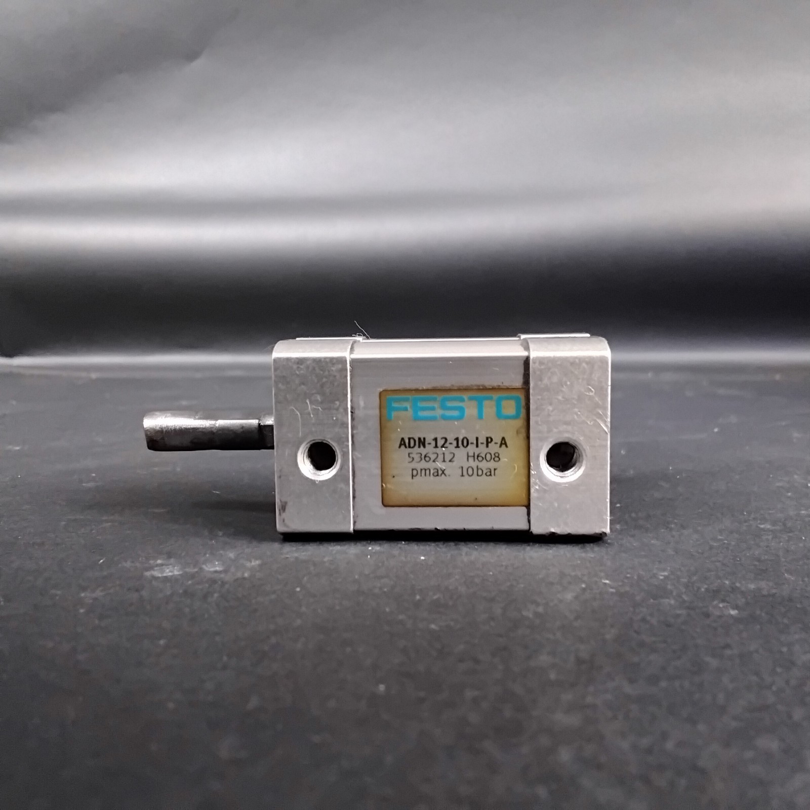Used FESTO ADN-12-10-I-P-A H608 COMPACT CYLINDER