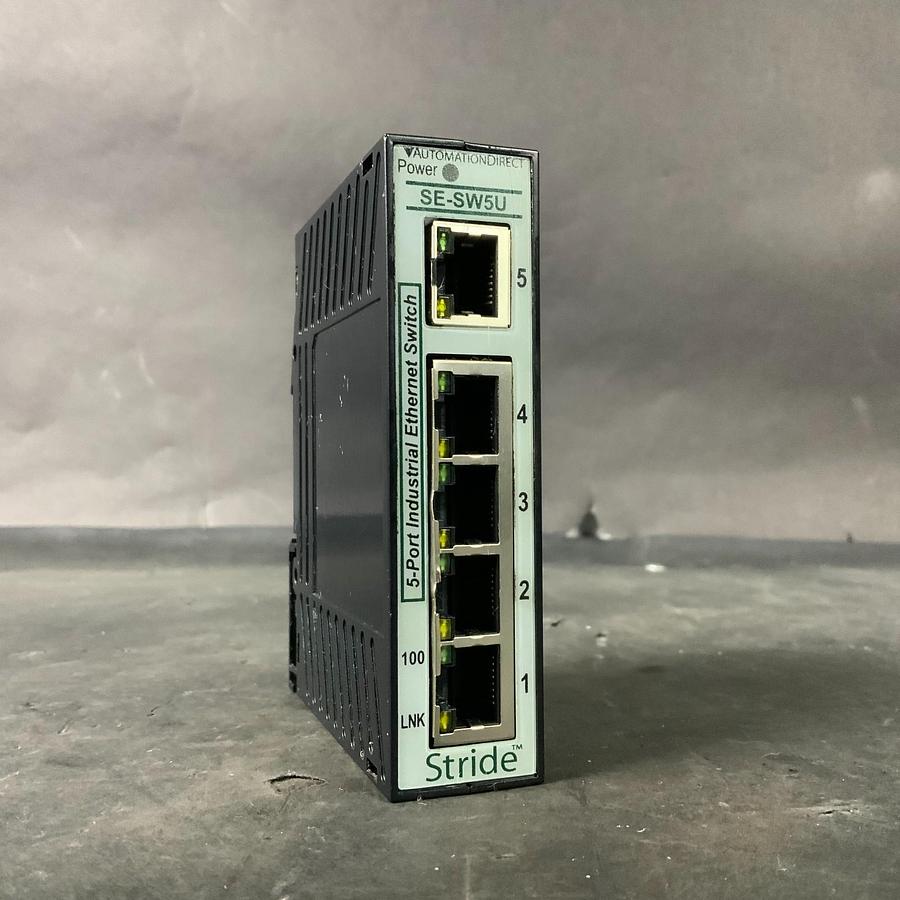 Used AUTOMATION DIRECTOR SE-SW5U ETHERNET SWITCH ($50 OBO)