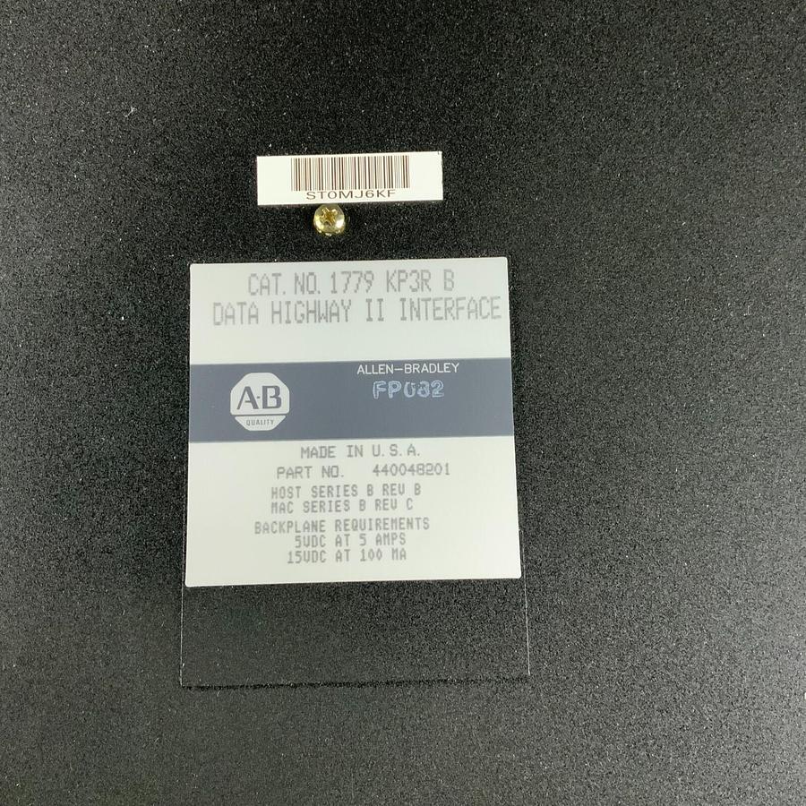 Used ALLEN BRADLEY 1779-KP3R COMMUNICATION INTERFACE MODULE ($150 OBO)