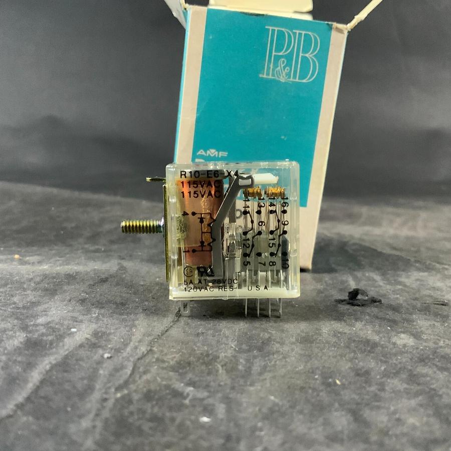 Used POTTER & BRUMFIELD R10-E6X4 115V RELAY ($35 OBO)