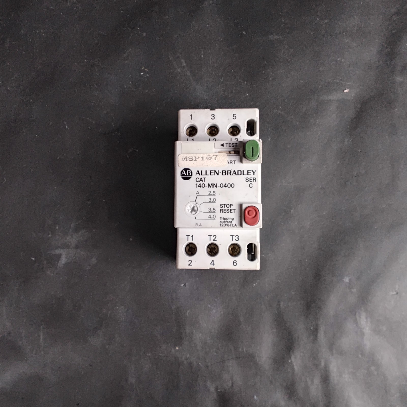 Used ALLEN BRADLEY 140-MN-0400 MANUAL STARTER ($20 OBO)