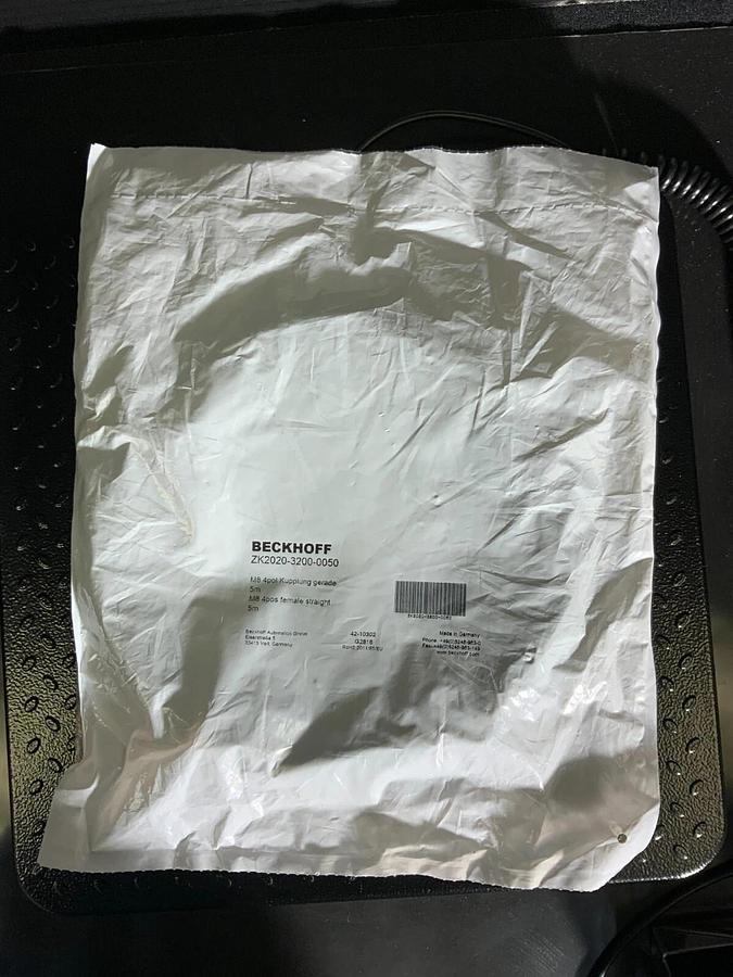 BECKHOFF ZK2020-3200-0050 ($49.99/EACH OBO)