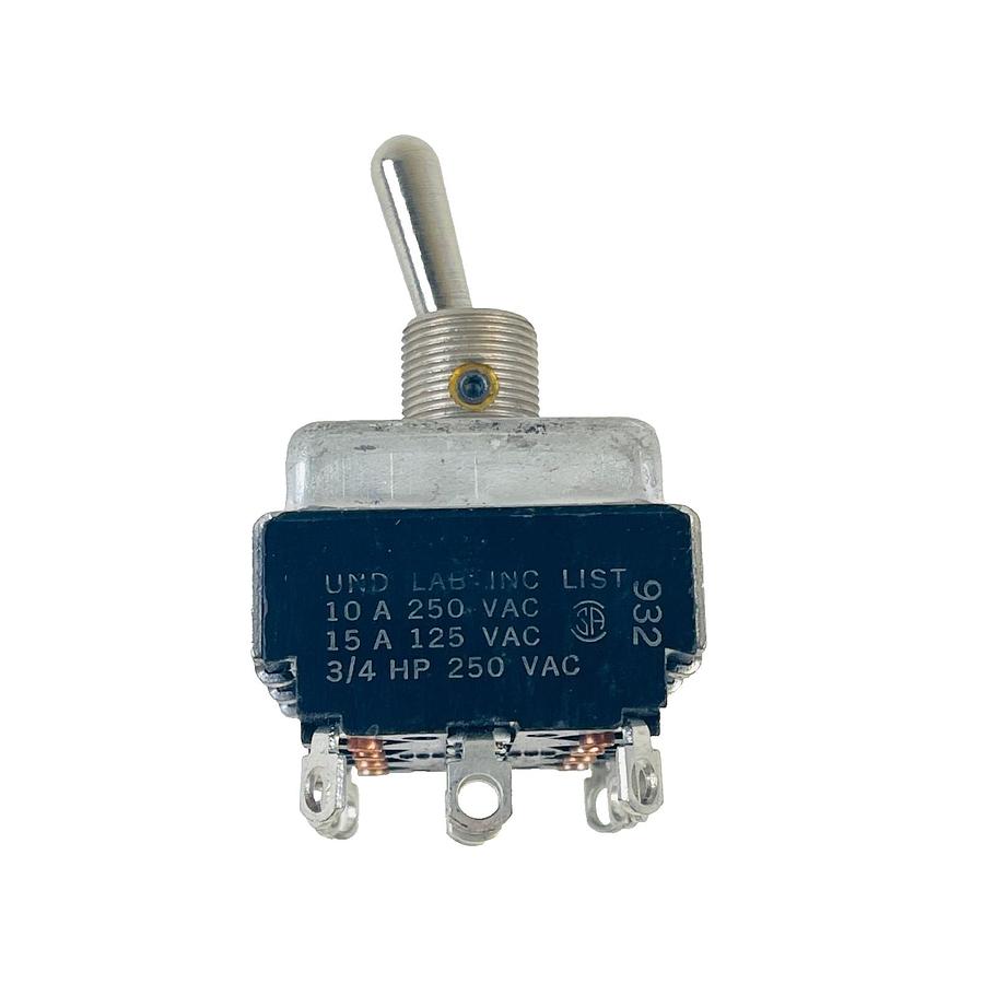 Used CUTLER HAMMER 7356K2 4PDT TOGGLE SWITCH 15A 125 VAC 10A 250 VAC 3/4 HP USA