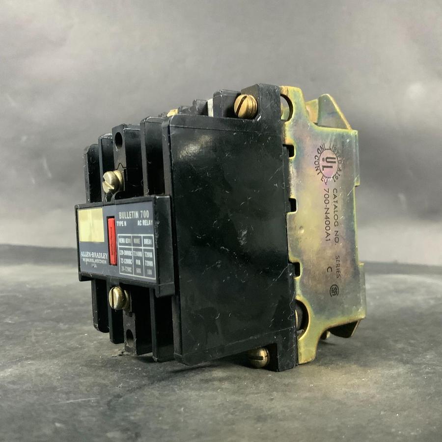 Used ALLEN BRADLEY 700-N400A1 SERIES C CONTROL RELAY ($25 OBO)