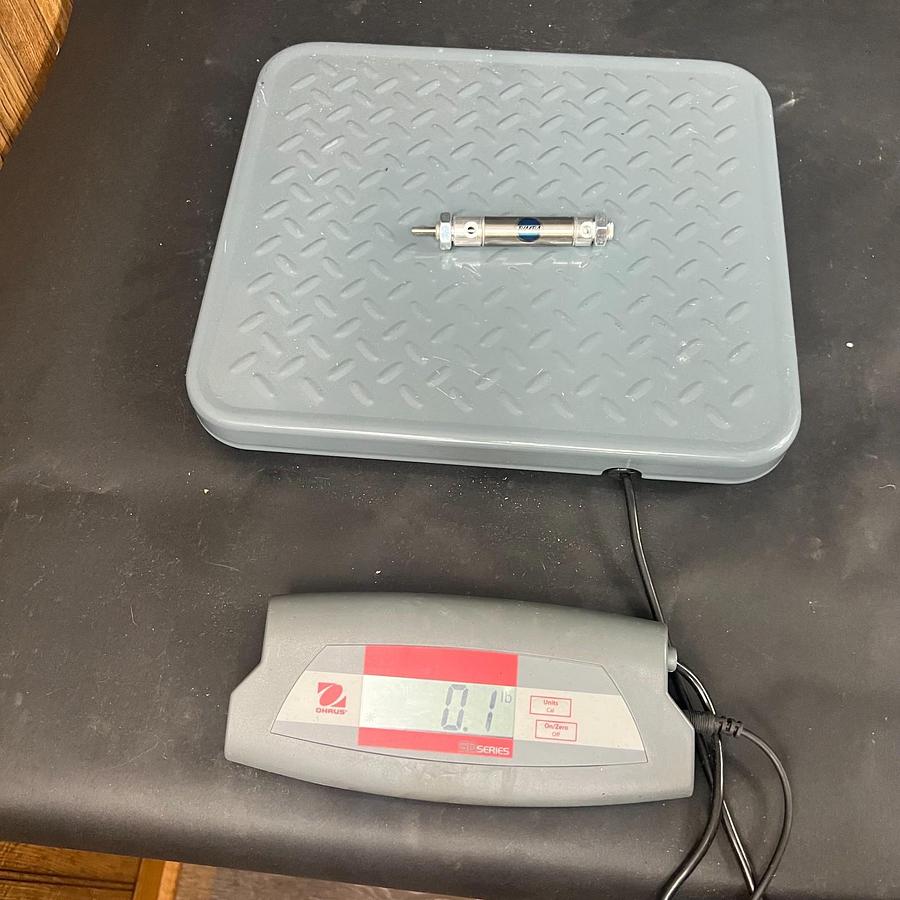 Used BIMBA 021-DXP PNEUMATIC CYLINDER ($30 OBO)