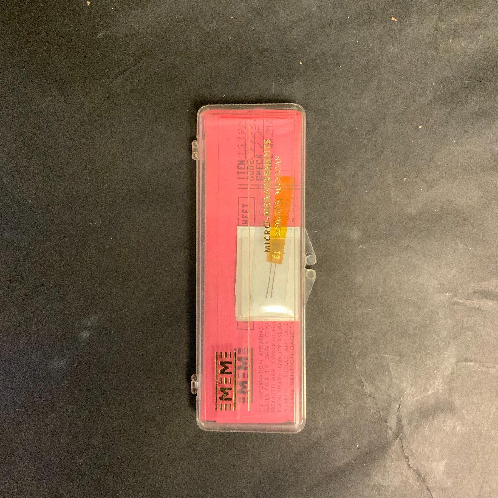 Used MICRO-MEASUREMENTS EA-06-125AD-120 PRECISE STRAIN GAUGE -1 UNIT ($5 OBO)