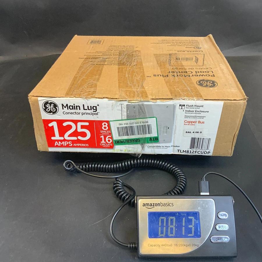 GE TLM812FCUDP MAIN LUG LOAD CENTER ($30 OBO)