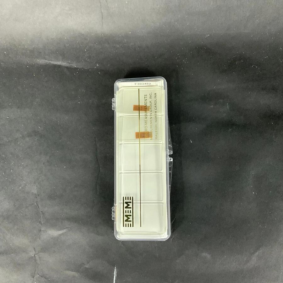 MICRO-MEASUREMENTS EA-13-125AC-350 PRECISION STRAIN GAUGE - LOT OF 2 ($10 OBO)