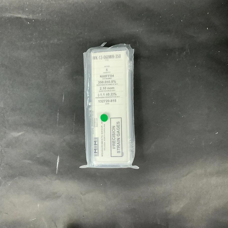 MICRO-MEASUREMENTS WK-13-060WR-350 PRECISION STRAIN GAUGE - BOX OF 5 ($25 OBO)