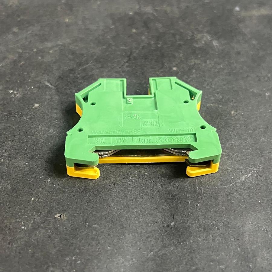 Used WEIDMULLER WPE10 TERMINAL BLOCK ($3 OBO)