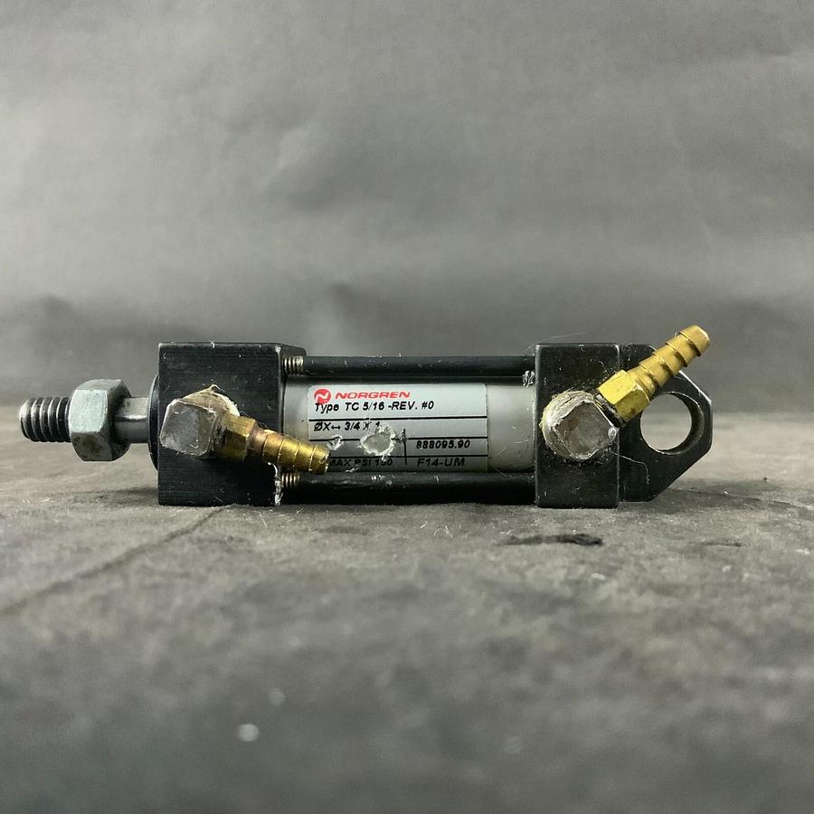 Used NORGEN TC5/16-REV#0 PNEUMATIC CYLINDER ($35 OBO)
