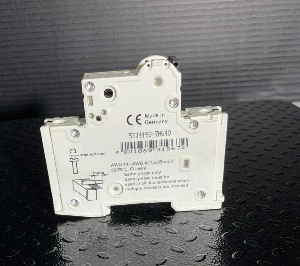 Used SIEMENS 5SJ4150-7HG40 ($24.99 OBO)
