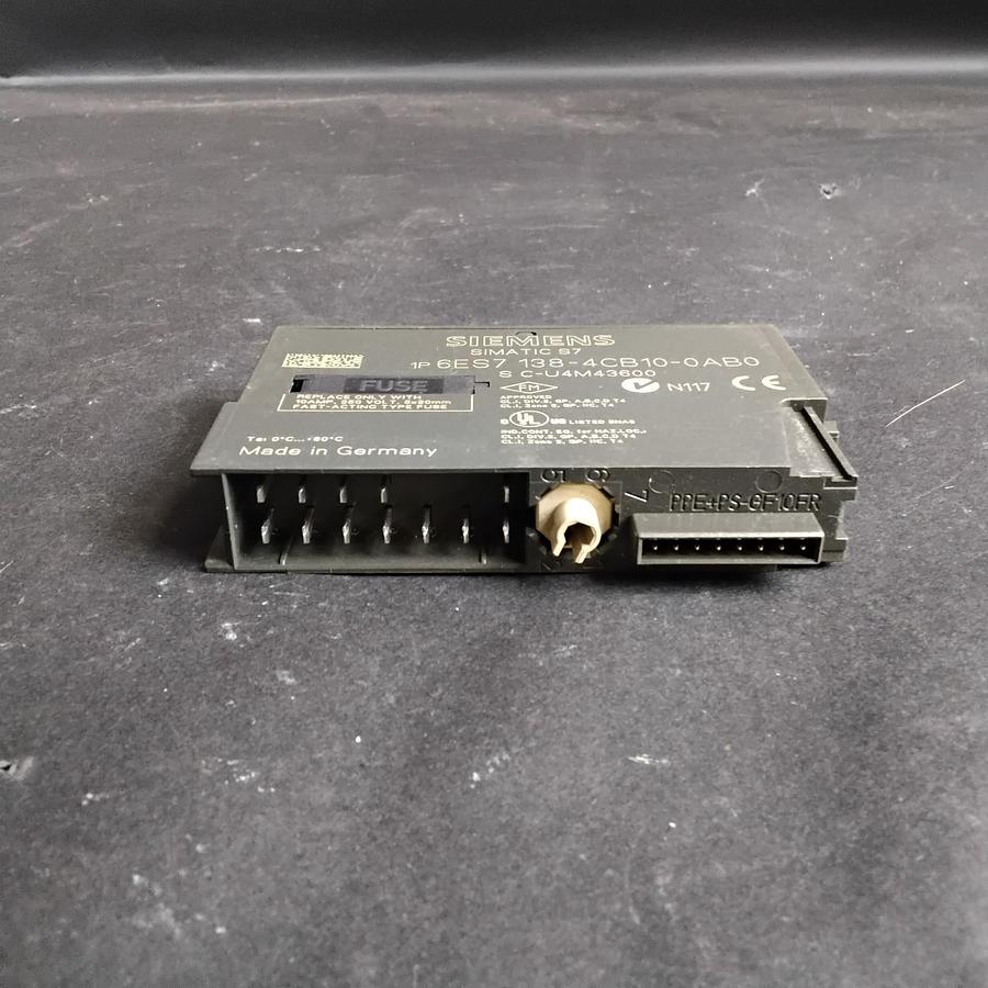 Used SIEMENS 6ES7 138-4CB10-0AB0 POWER MODULE ($13 OBO)