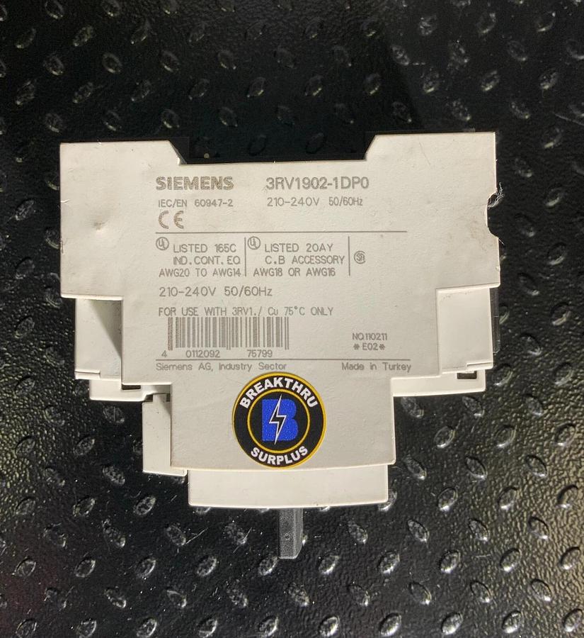 SIEMENS 3RV1021-1JA15 ($44.99 OBO)