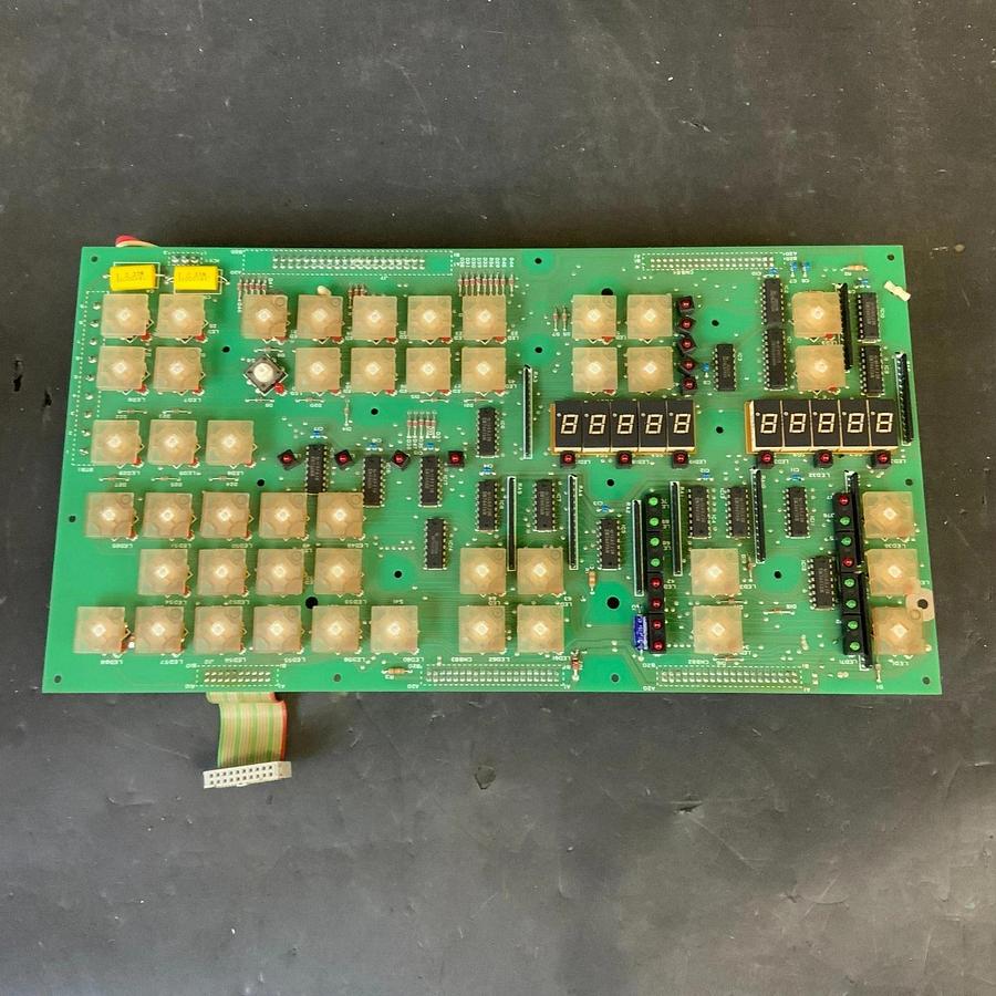 Used MITSUBISHI KS-YZ402A-0 PC BOARD FOR OPERATOR PANEL - MISSING 1 KEY CAP ($75 OBO)
