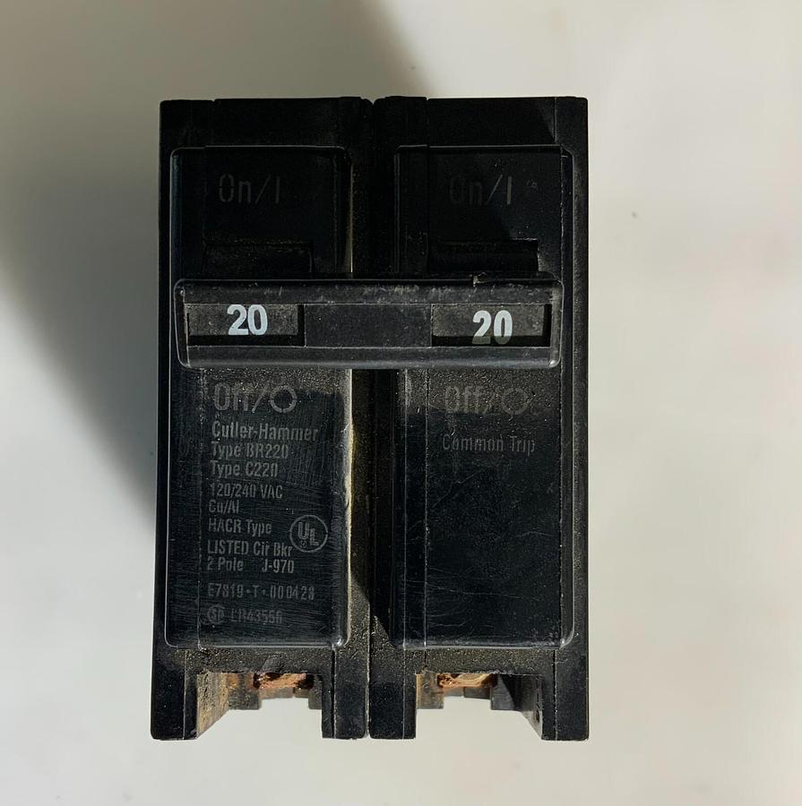 Used EATON BR220 (20A) ($9.99/EACH OBO)