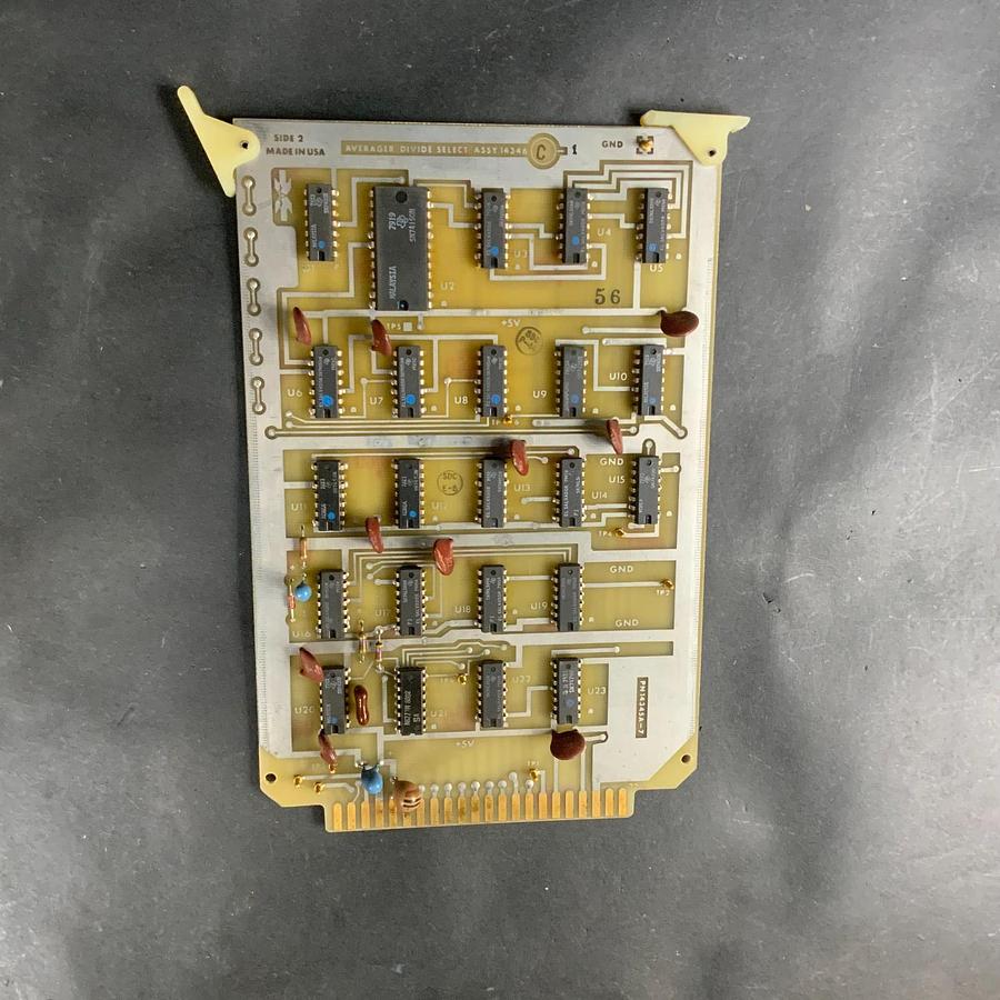 Used SPECTRAL DYNAMICS AVERAGER DIVIDE SELECT ASSY14346/PN14345A-7 PC BOARD ($80 OBO)