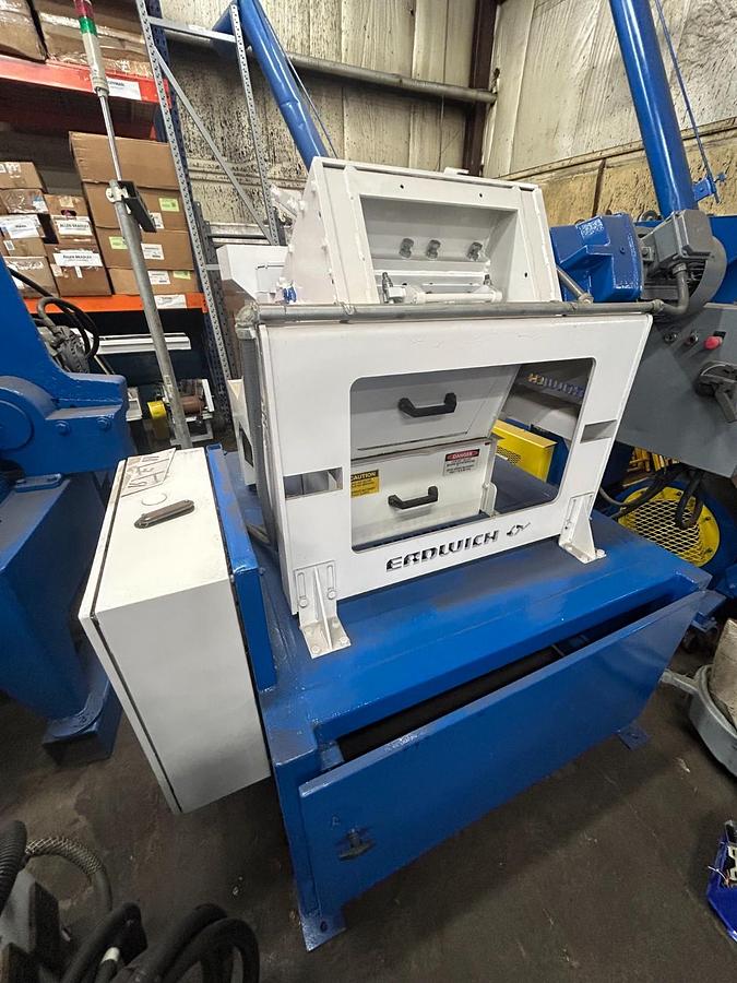 Used ERDWICH M600/1-400 Single Shaft Shredder 15.8" x 19.7" Industrial OEM Machine
