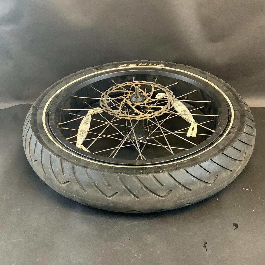 Used KENDA KRAZE K1032-003 20X4-1/4 E-BIKE WHEEL WITH ROTOR ($95 OBO)