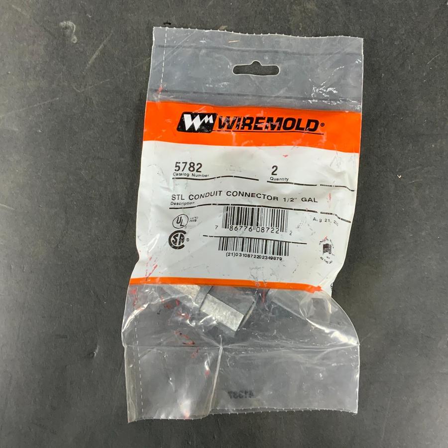 WIREMOLD 5782 1/2” CONDUIT CONNECTOR ($9 OBO)