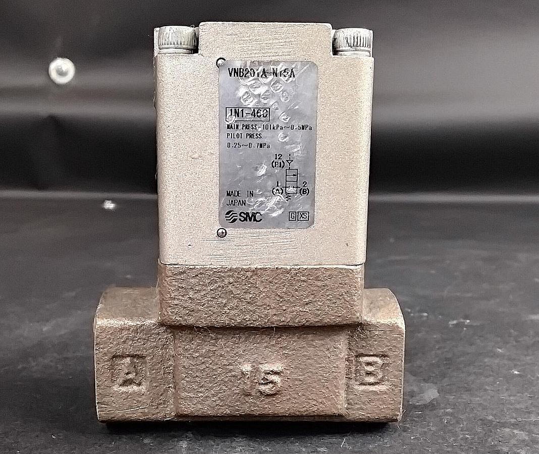 Used SMC VNB 201A-N15A 2-PORT PROCESS VALVE ($55 OBO)
