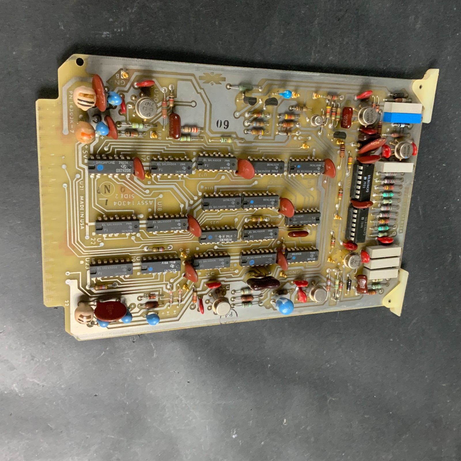 Used SPECTRAL DYNAMICS A/D CONVERTER ASSY 14304 / PN 14303K-7 PC BOARD ($80 OBO)