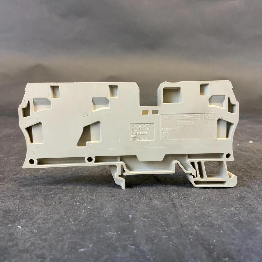 Used WEIDMÜLLER ZDU 10/3AN FEED-THROUGH TERMINAL - SET OF 2 ($10 OBO)
