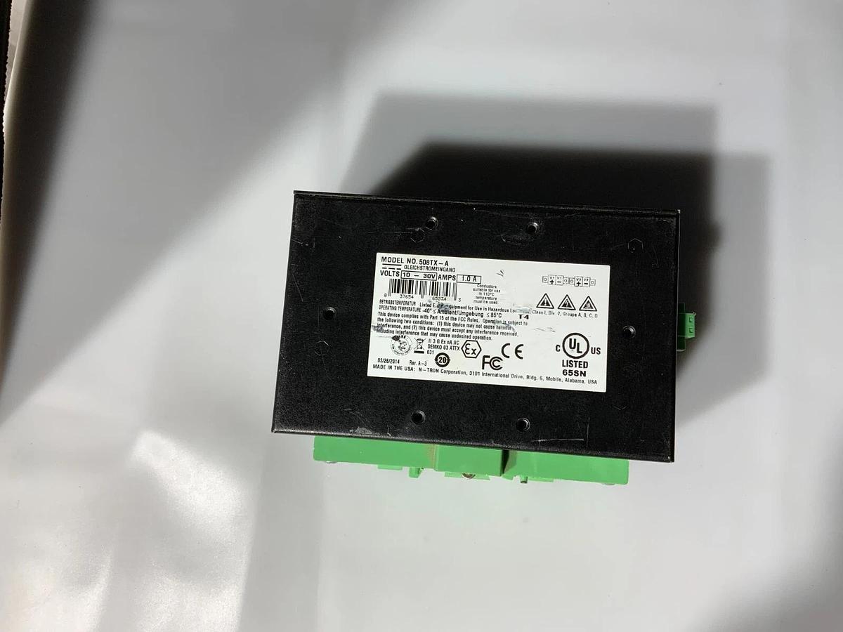 Used RED LION NTRON MODEL 508TX-A (1A) Industrial Ethernet Switch ($149.99 OBO!!!)