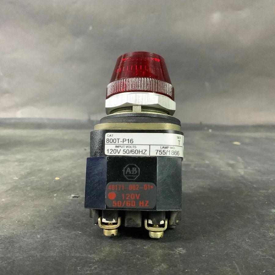 Used ALLEN BRADLEY 800T-P16 SER T RED INDICATOR LIGHT ($15 OBO)