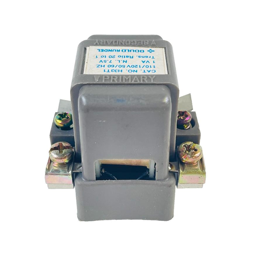 Used GOULD RUNDEL H33T1 NSNP 110/120V 50/60HZ 1VA TRANSFORMER 20-1 REFURBISHED