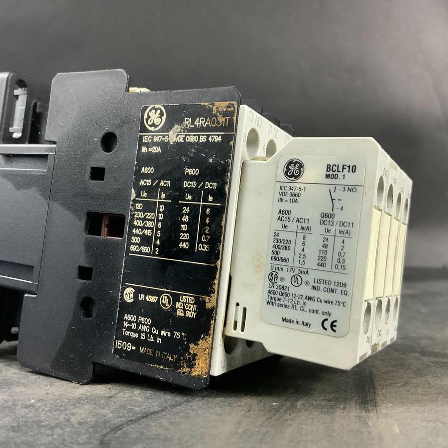 Used GENERAL ELECTRIC RL4RA031T W/ AUX CONTACT ($40 OBO)