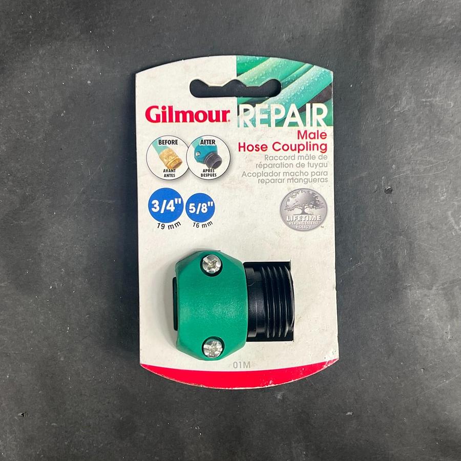 Used GILMOUR 01M MALE HOUSE COUPLING ($4 OBO)