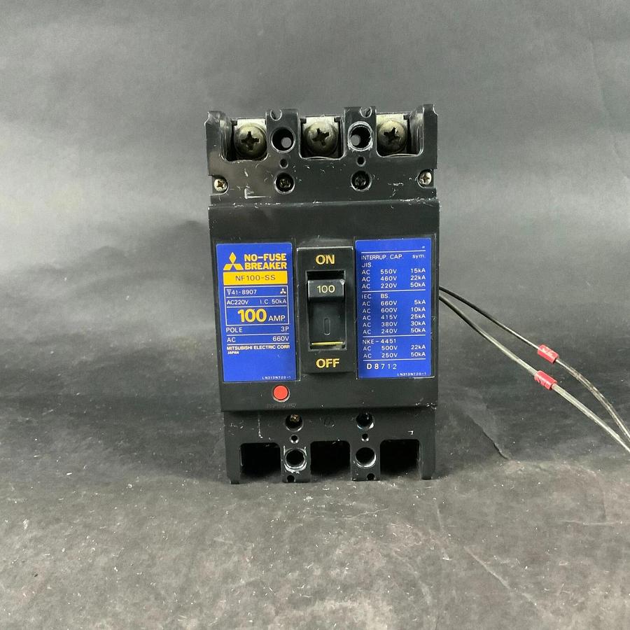 Used MITSUBISHI NF100-SS 100A NO-FUSE BREAKER ($40 OBO)