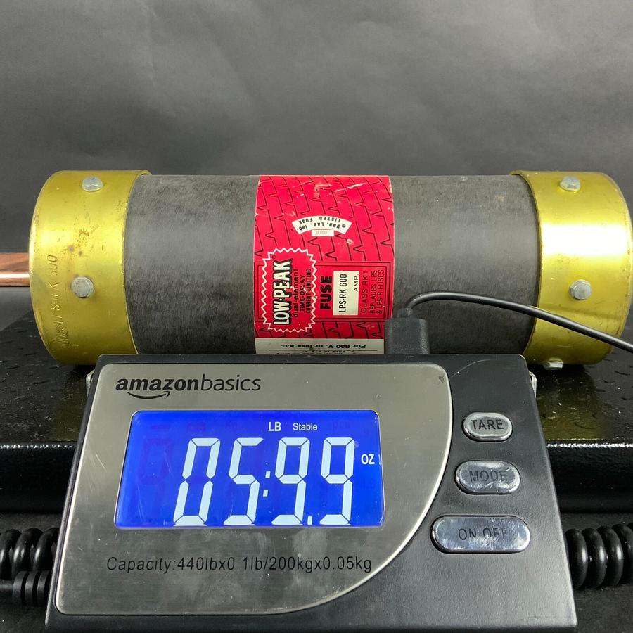 Used BUSSMANN LPS-RK-600 LOW PEAK FUSE ($35 OBO)