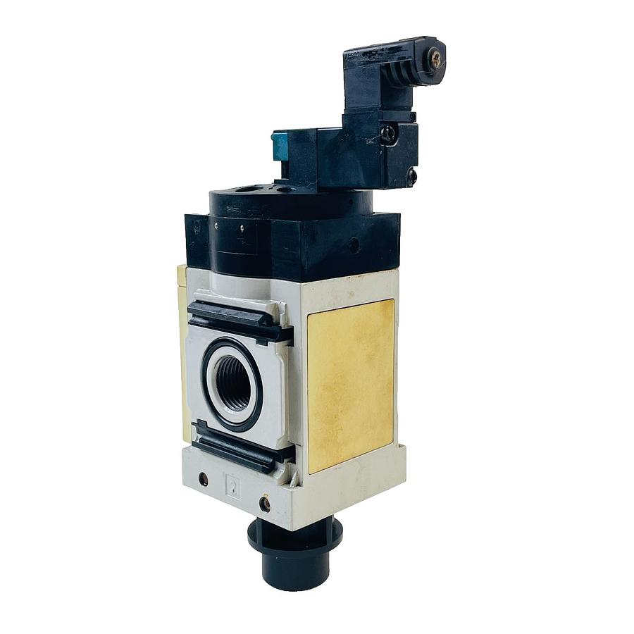Used FESTO MS6-EE-1/2-V24-S 538735 PNEUMATIC SOLENOID VALVE 24VDC