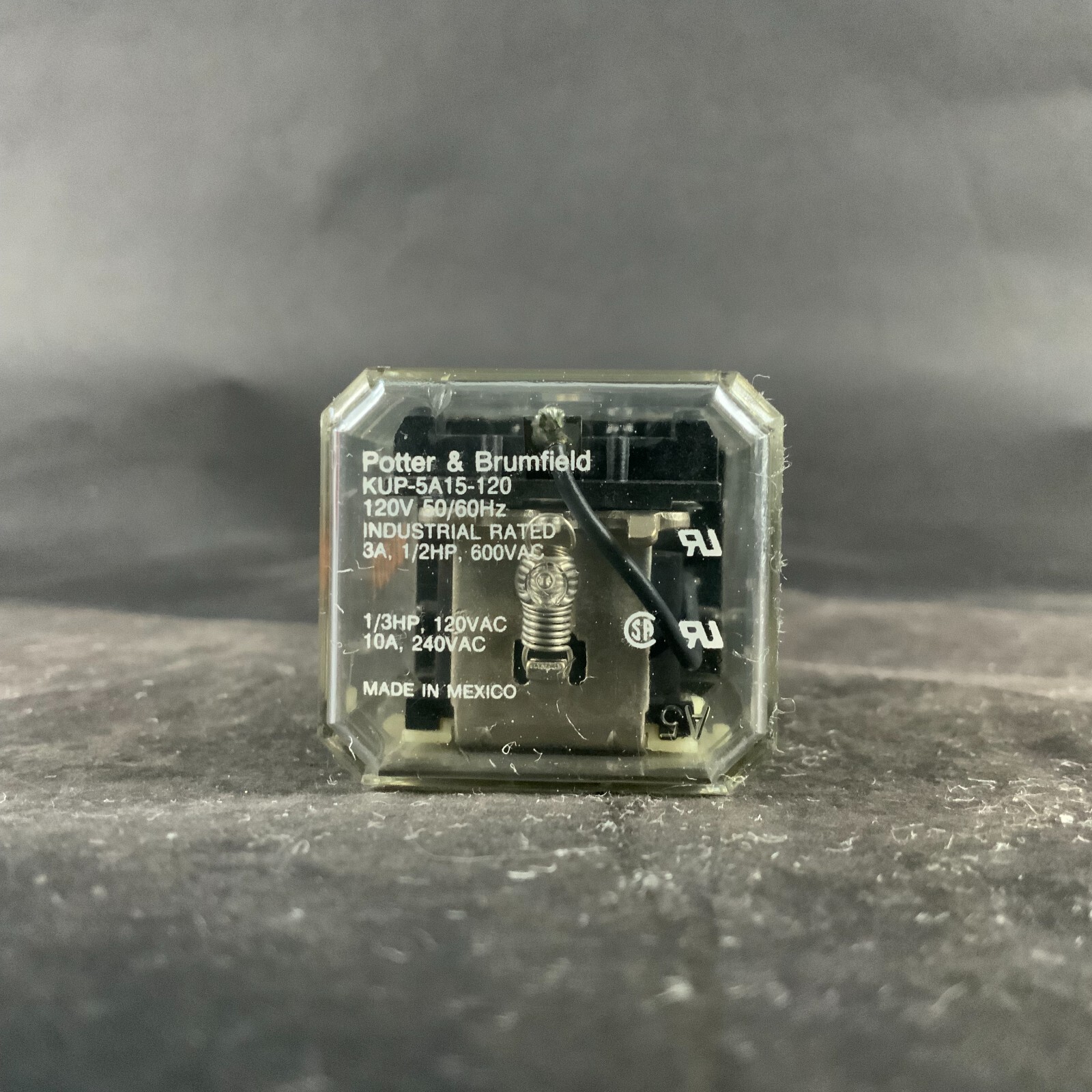 Used POTTER & BRUMFIELD KUP-5A15-120 RELAY ($15 OBO)