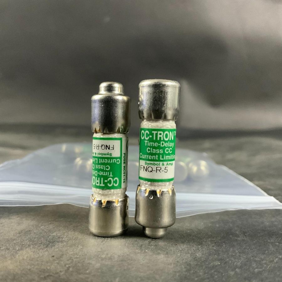 Used BUSSMANN FNQ-R-5 FUSE - LOT OF 10 ($30 OBO)