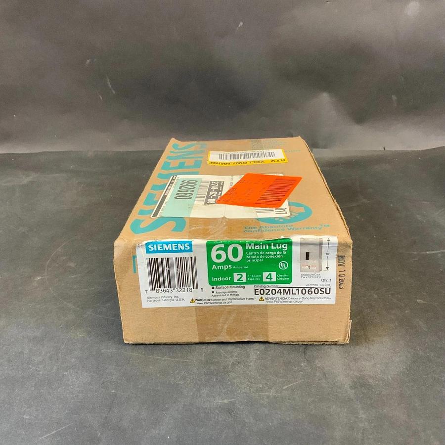 SIEMENS E0204ML1060SU MAIN LUG LOAD CENTER ($20 OBO)