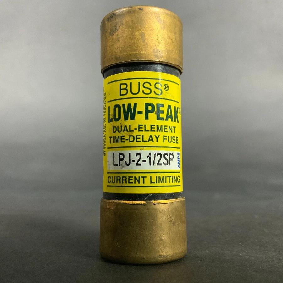 Used BUSSMANN LOW-PEAK LPJ-2-1/2SP FUSE - SET OF 2 ($12 OBO)