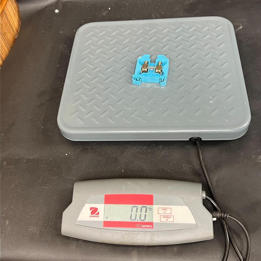 Used WEIDMULLER WDU16 CONTACT BLOCK ($2 OBO)