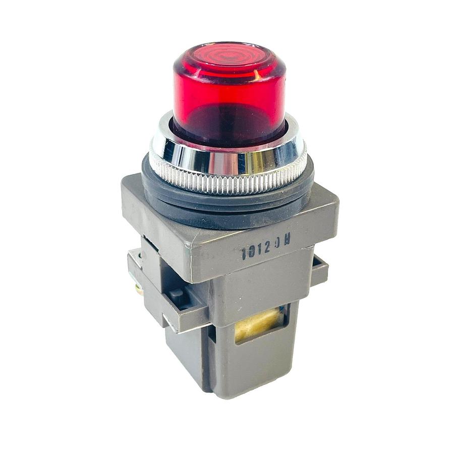 Used WESTINGHOUSE 10120H PILOT LIGHT RED HEAVY DUTY 30MM INDUSTRIAL OIL-TITE