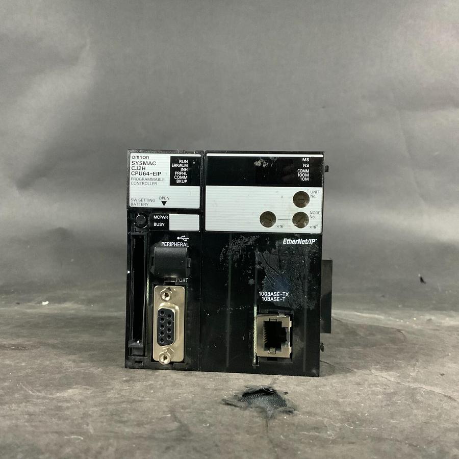 Used OMRON CJ2H-CPU64-EIP CPU UNIT ($1,050 OBO)