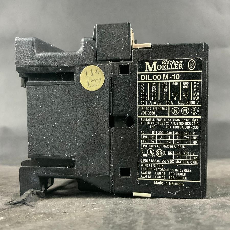 Used KLOCKNER MOELLER DIL00M-10 CONTACTOR ($40 OBO)