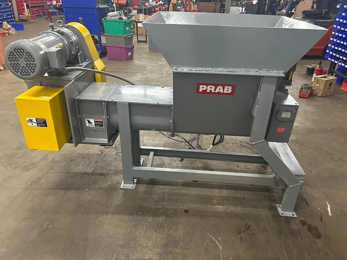 Refurbished Prab #S15072, 24 x 24 shredder, 13.6 HP, refurbished in 2025 ($17,500 OBO)